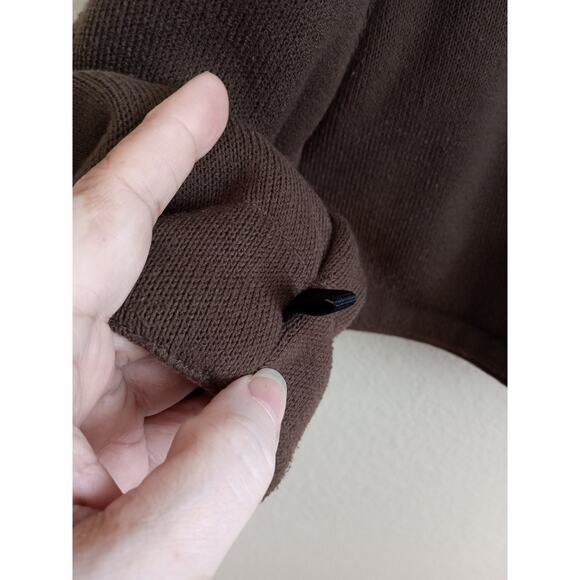 Columbia Men's Black Brown Reversible Softshell Tech Jacket L - Picture 4 of 14